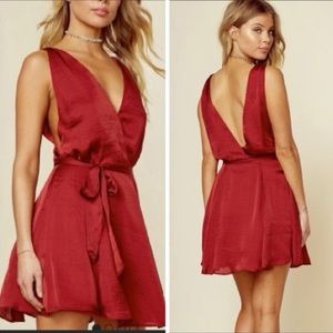 Show Me Your Mumu Corinne Crossover Dress